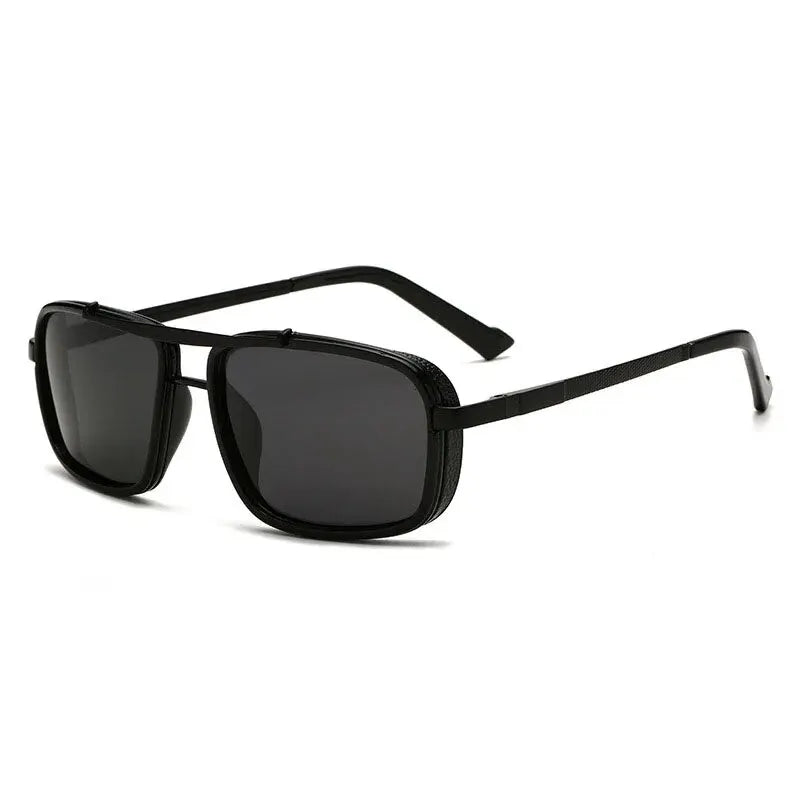 lunettes pilote homme noire