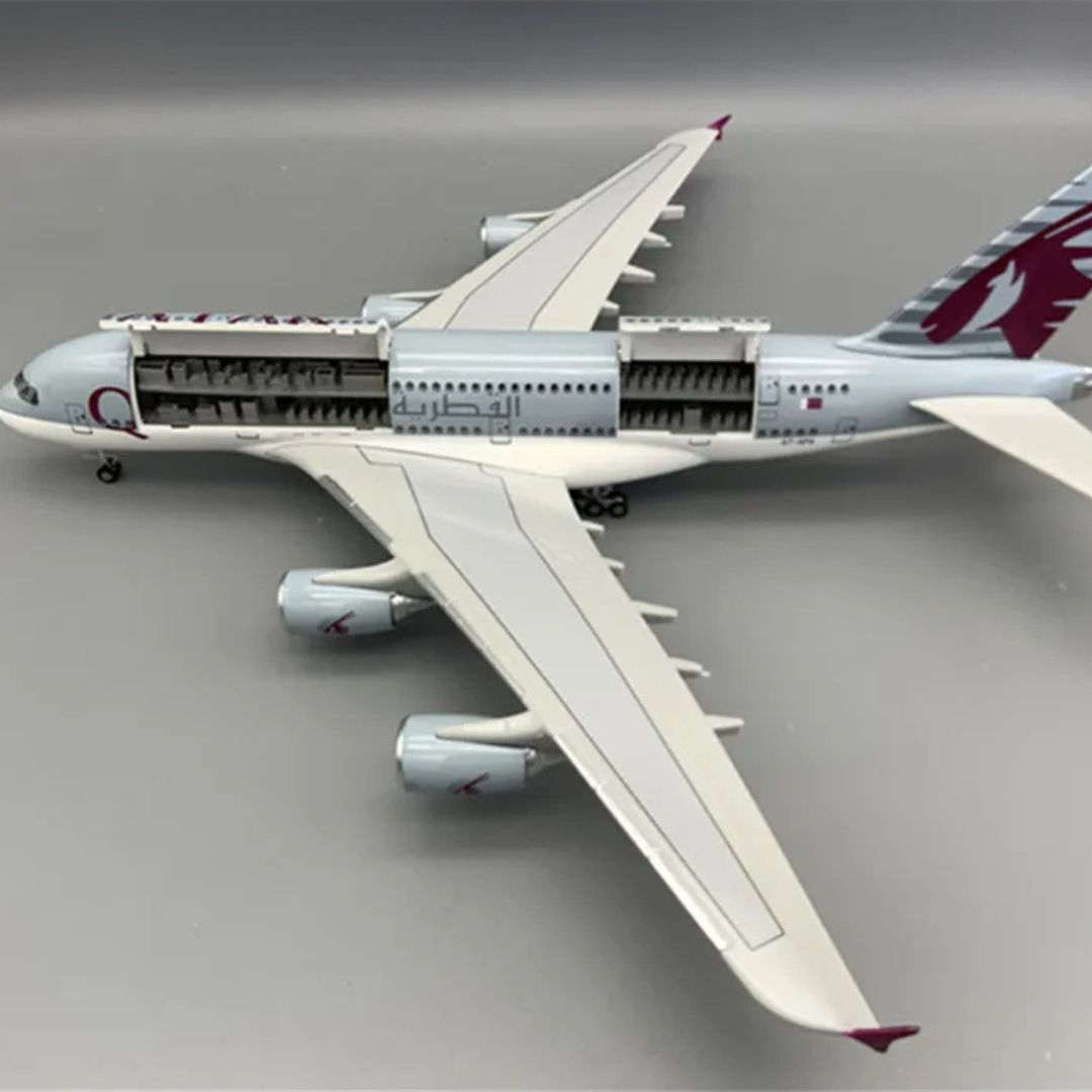 maquette Airbus A380 avec éclairage intégré