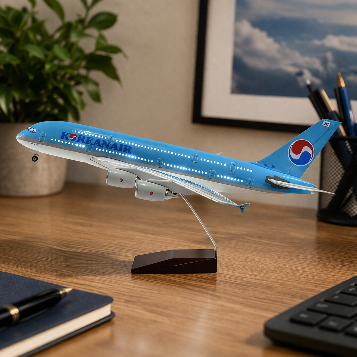maquette airbus a380 korean