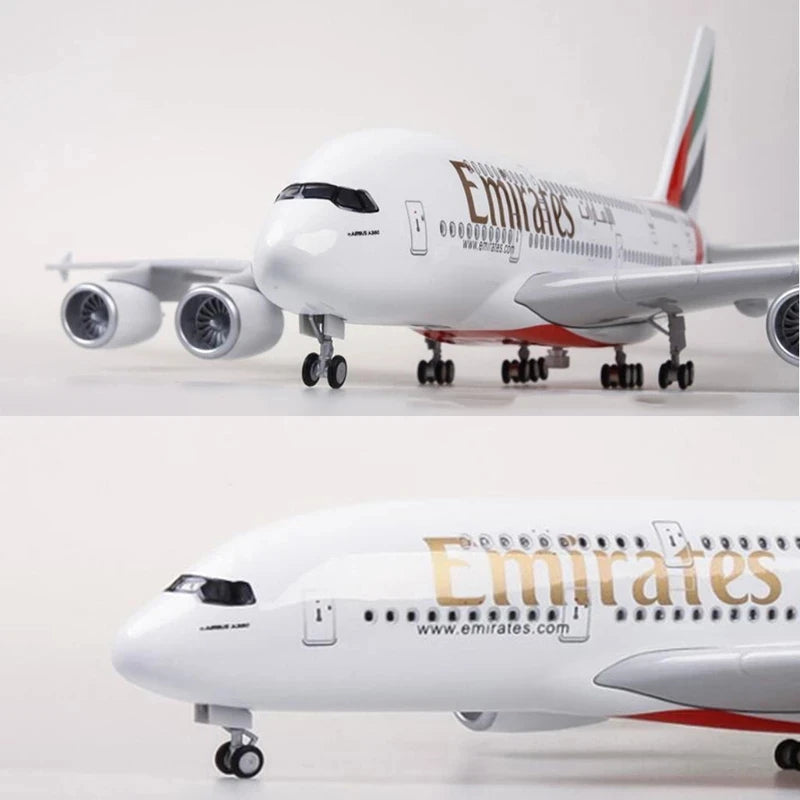 maquette aviation haut de gamme a380 emirates