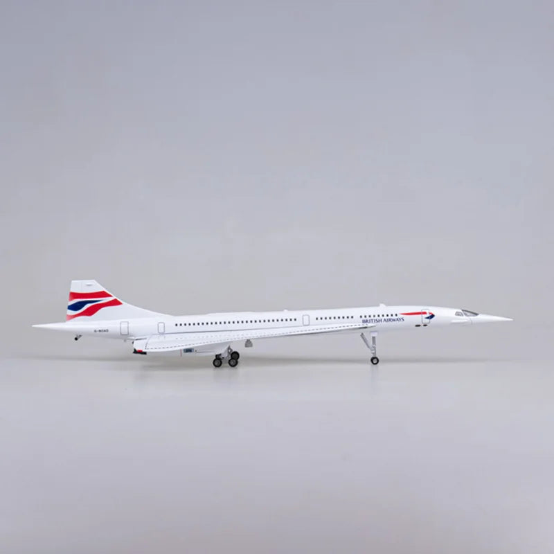 maquette aviation légendaire concorde british airways