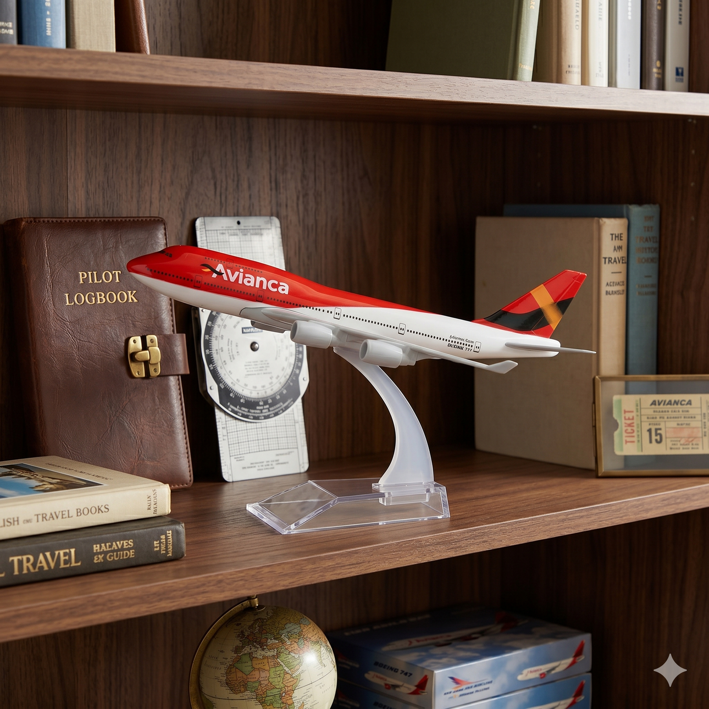 maquette aviation long courrier b747 avianca