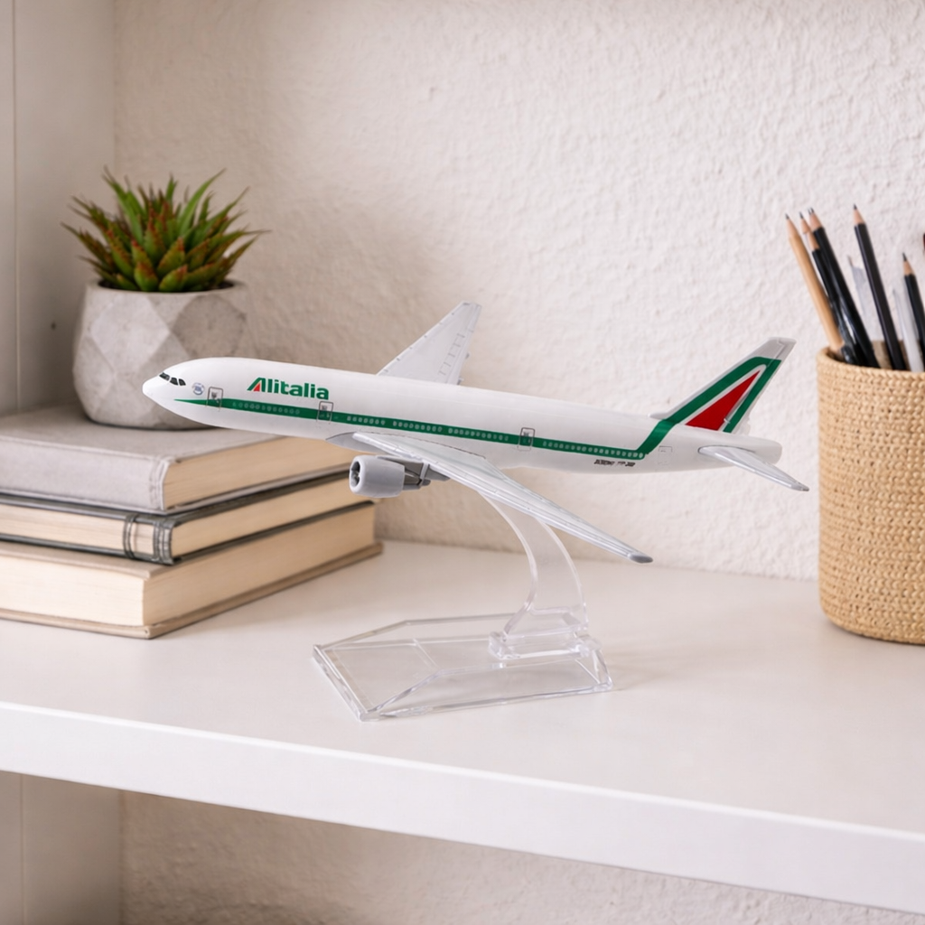 maquette aviation moderne b777 alitalia