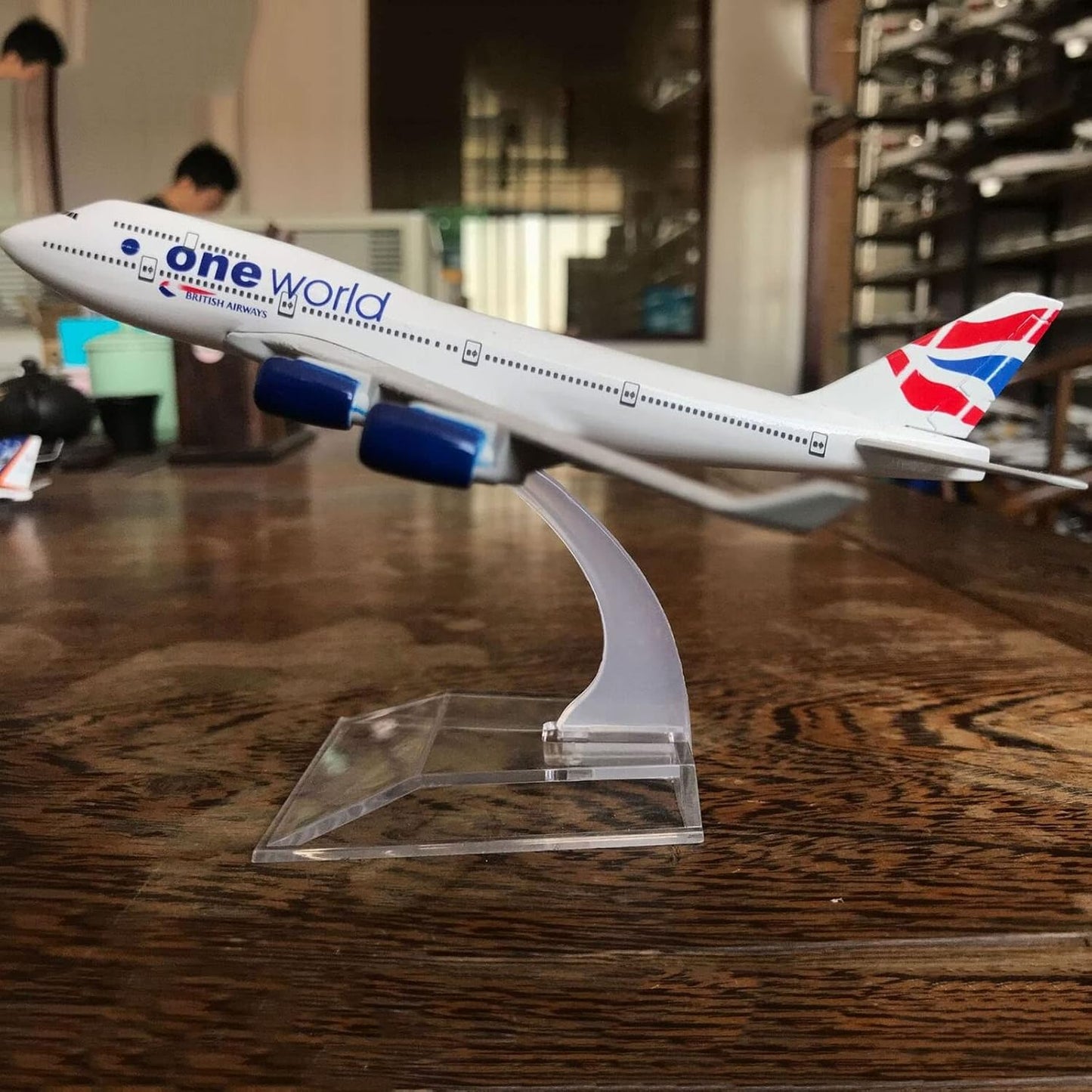 maquette avion b747 british airways