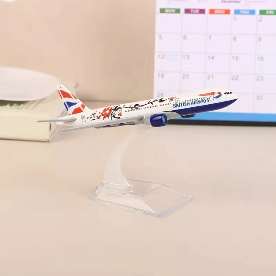 maquette avion b777 british airways