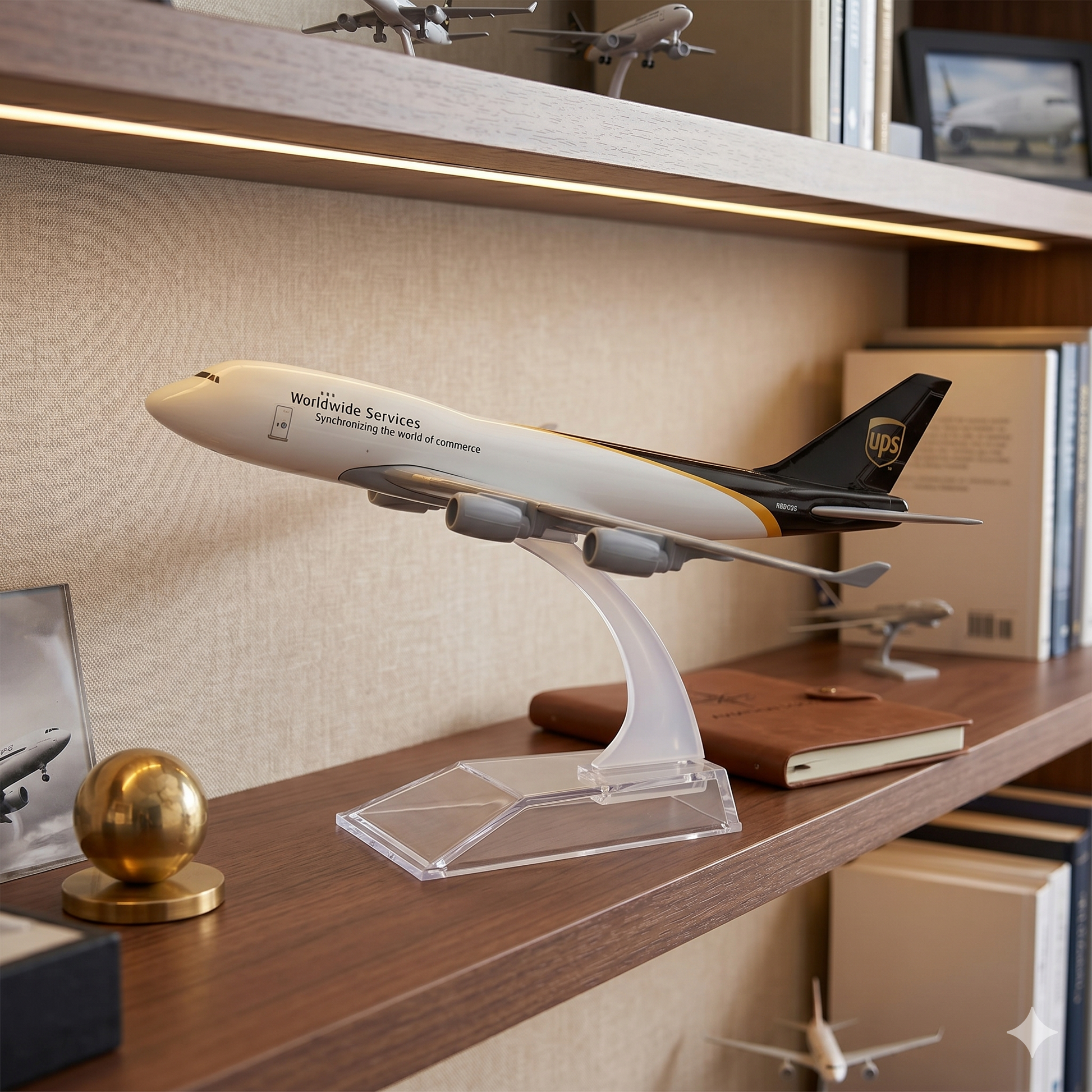 maquette avion ups