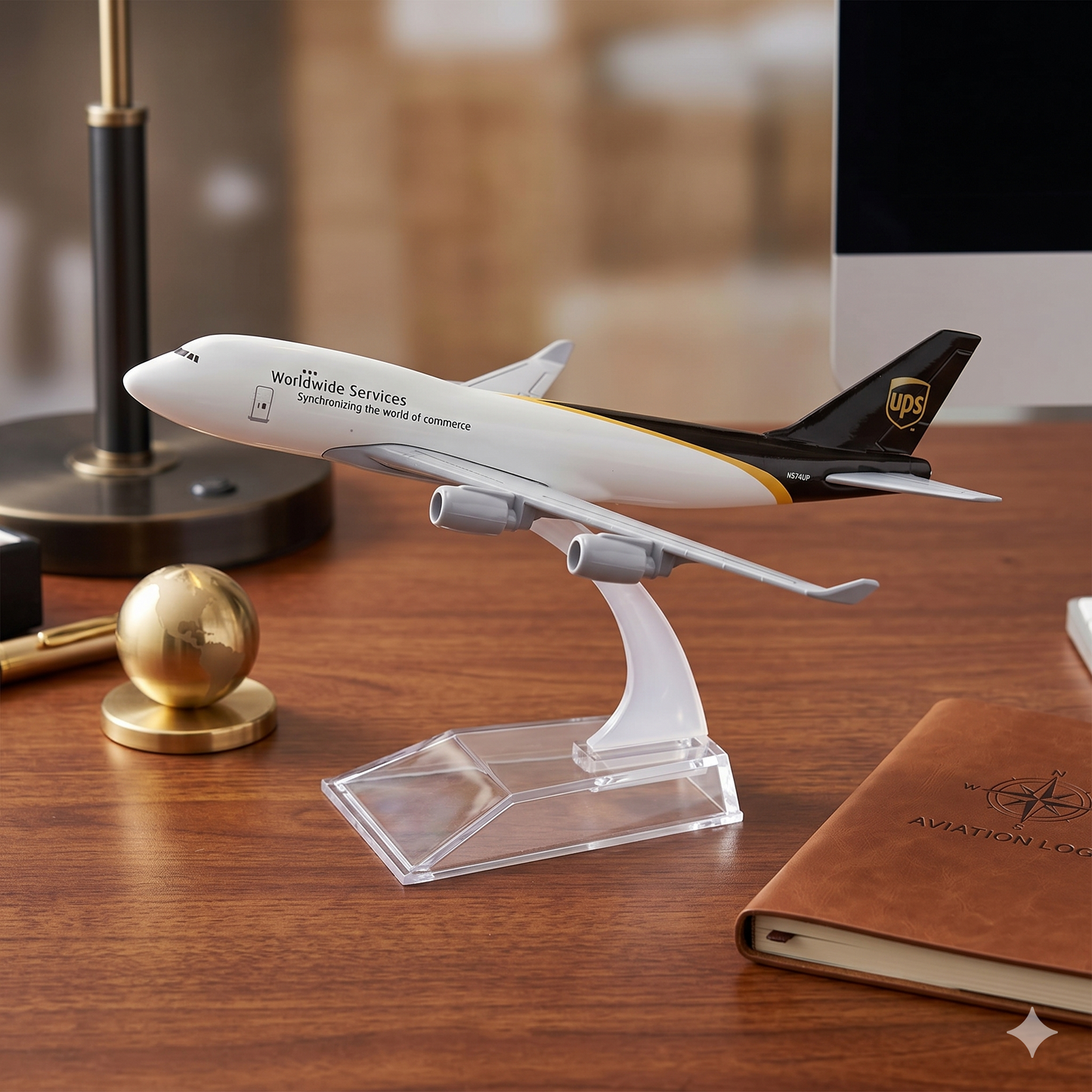 maquette b747 cargo ups