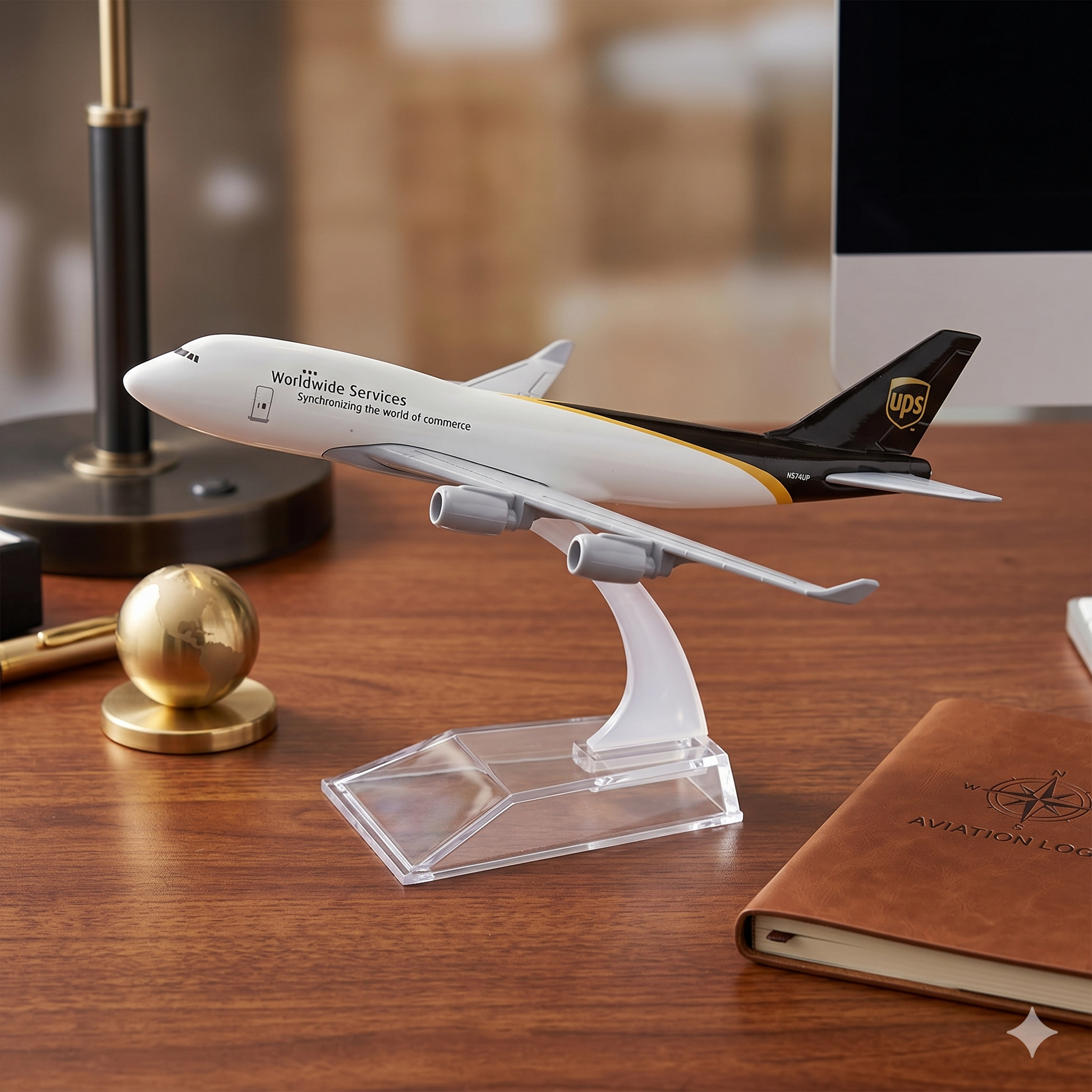 maquette b747 cargo ups