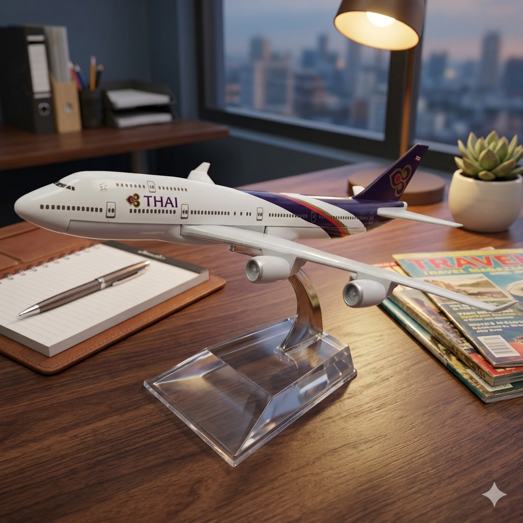 maquette b747 thai