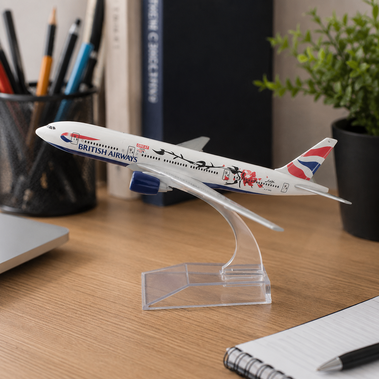 maquette b777 british airways