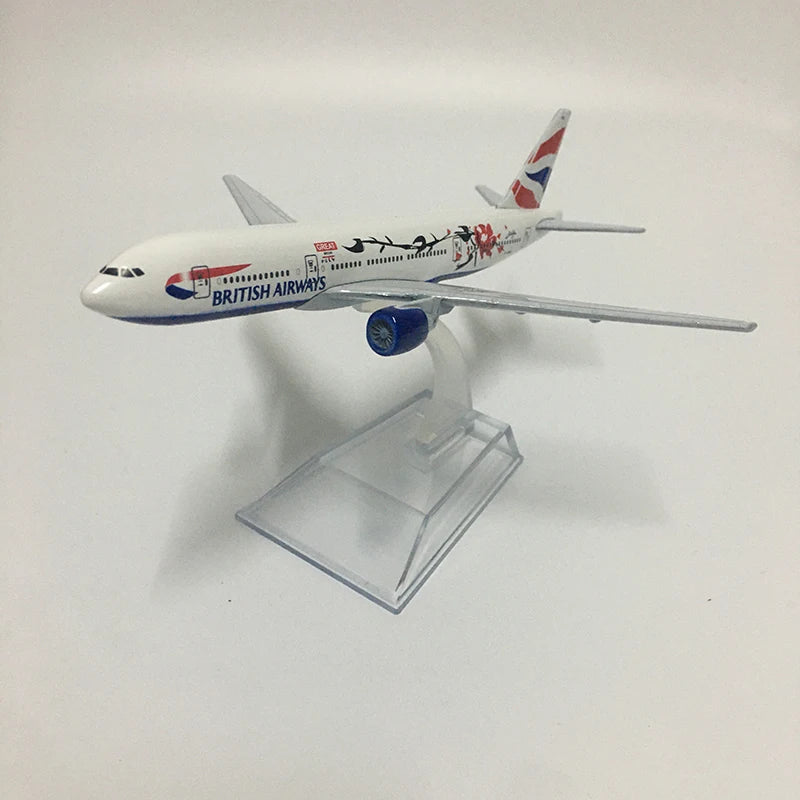 maquette boeing 777 british airways collection