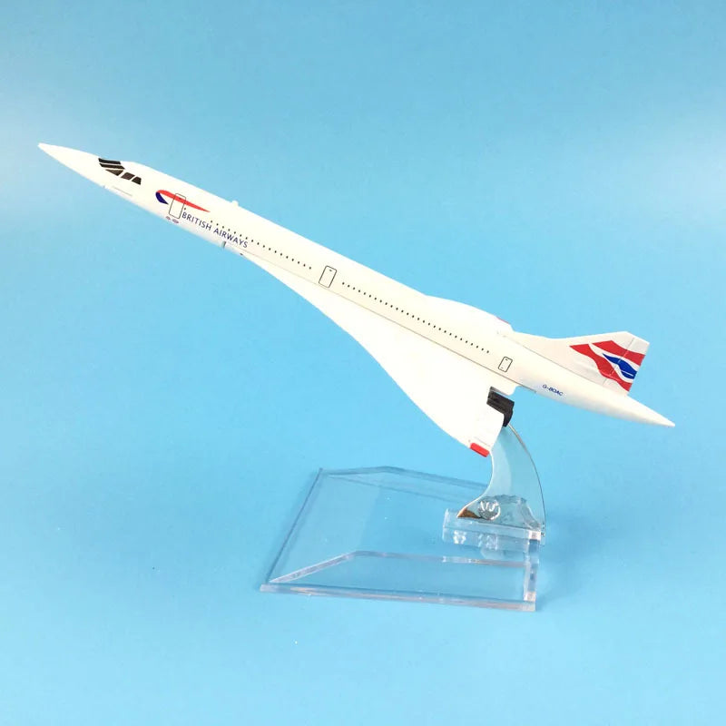 Maquette Métal Concorde British Airways 1/400