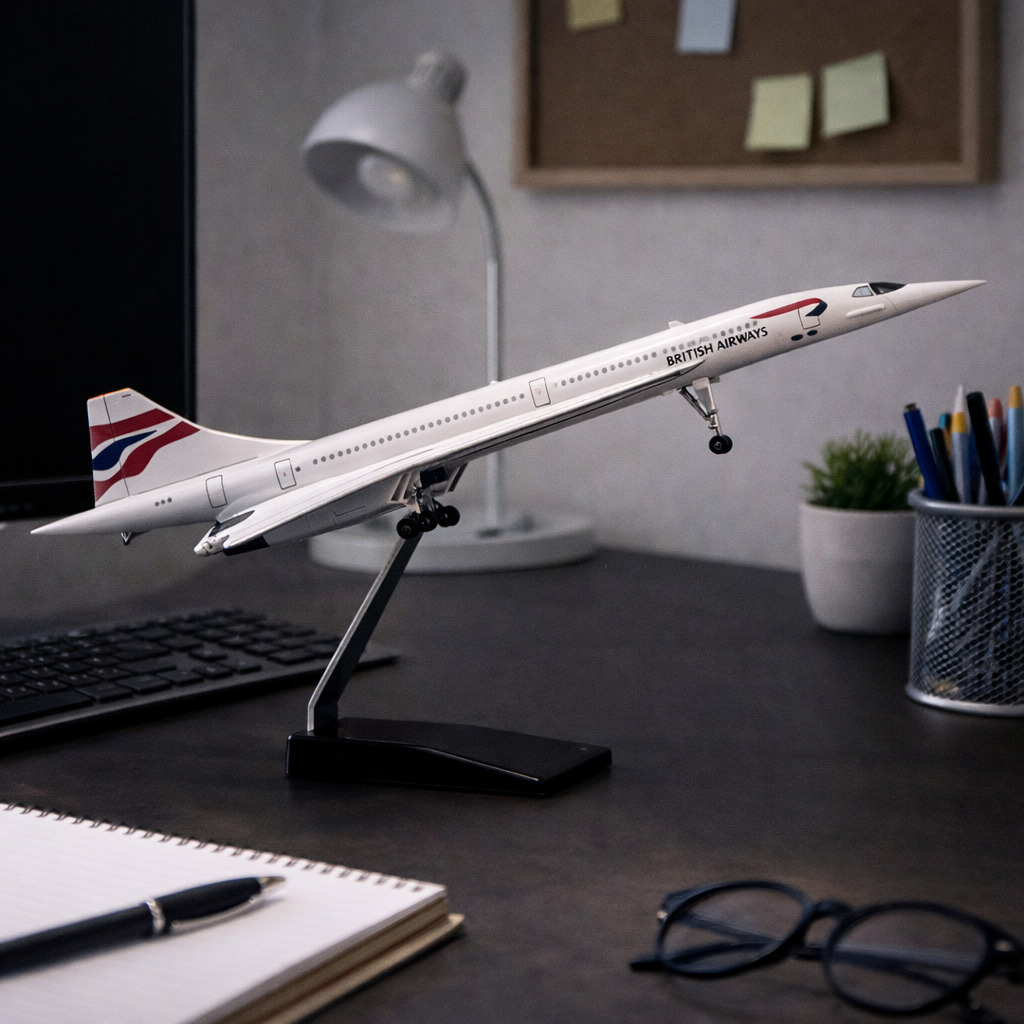 maquette concorde british 50 cm