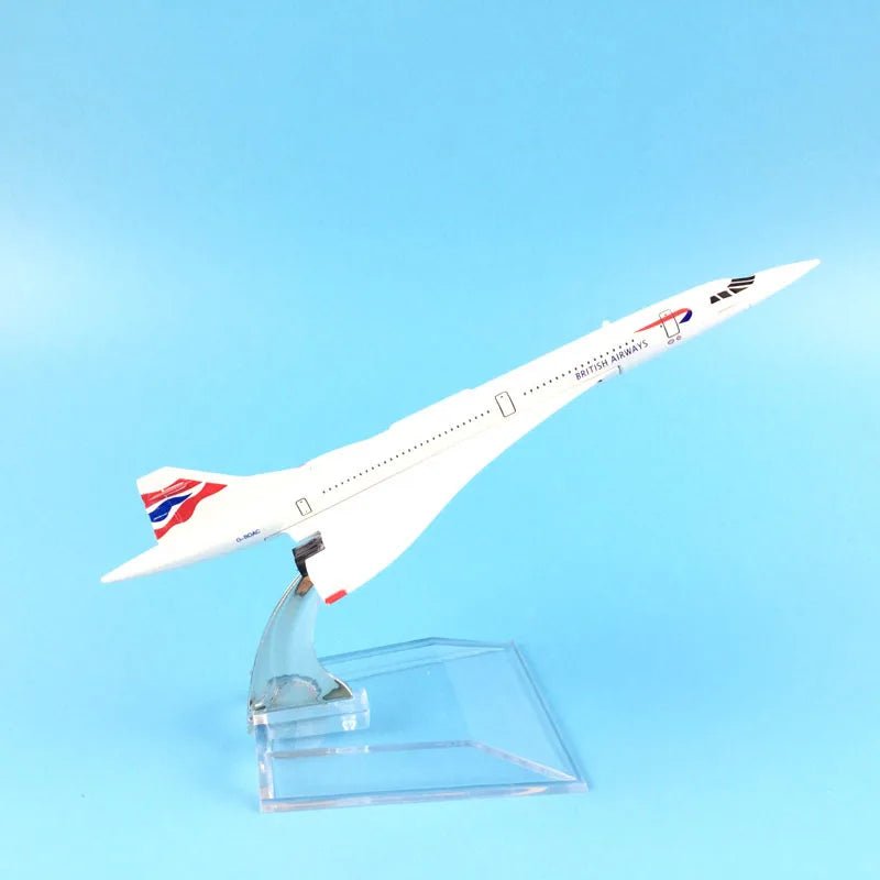 Maquette Métal Concorde British Airways 1/400