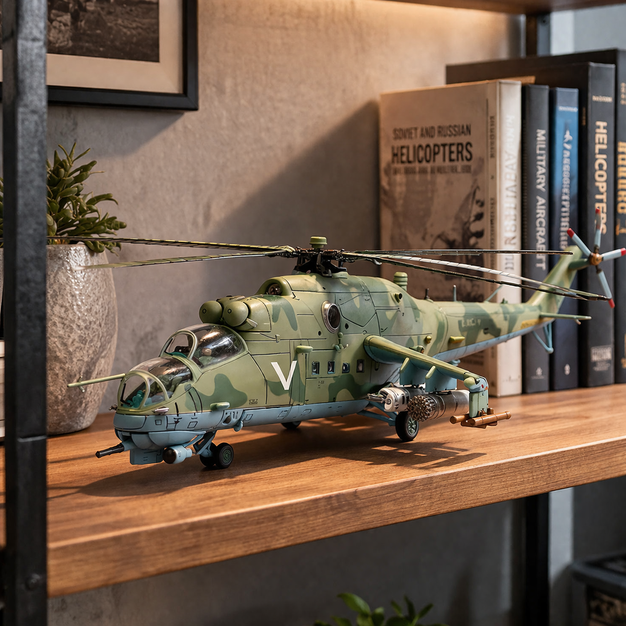 maquette mil mi-24 aviation