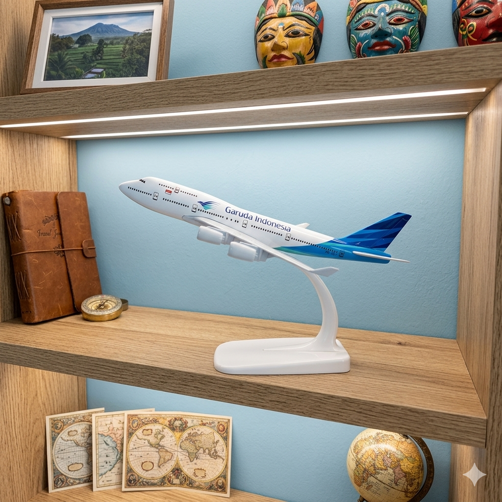 modèle réduit avion jumbo jet garuda