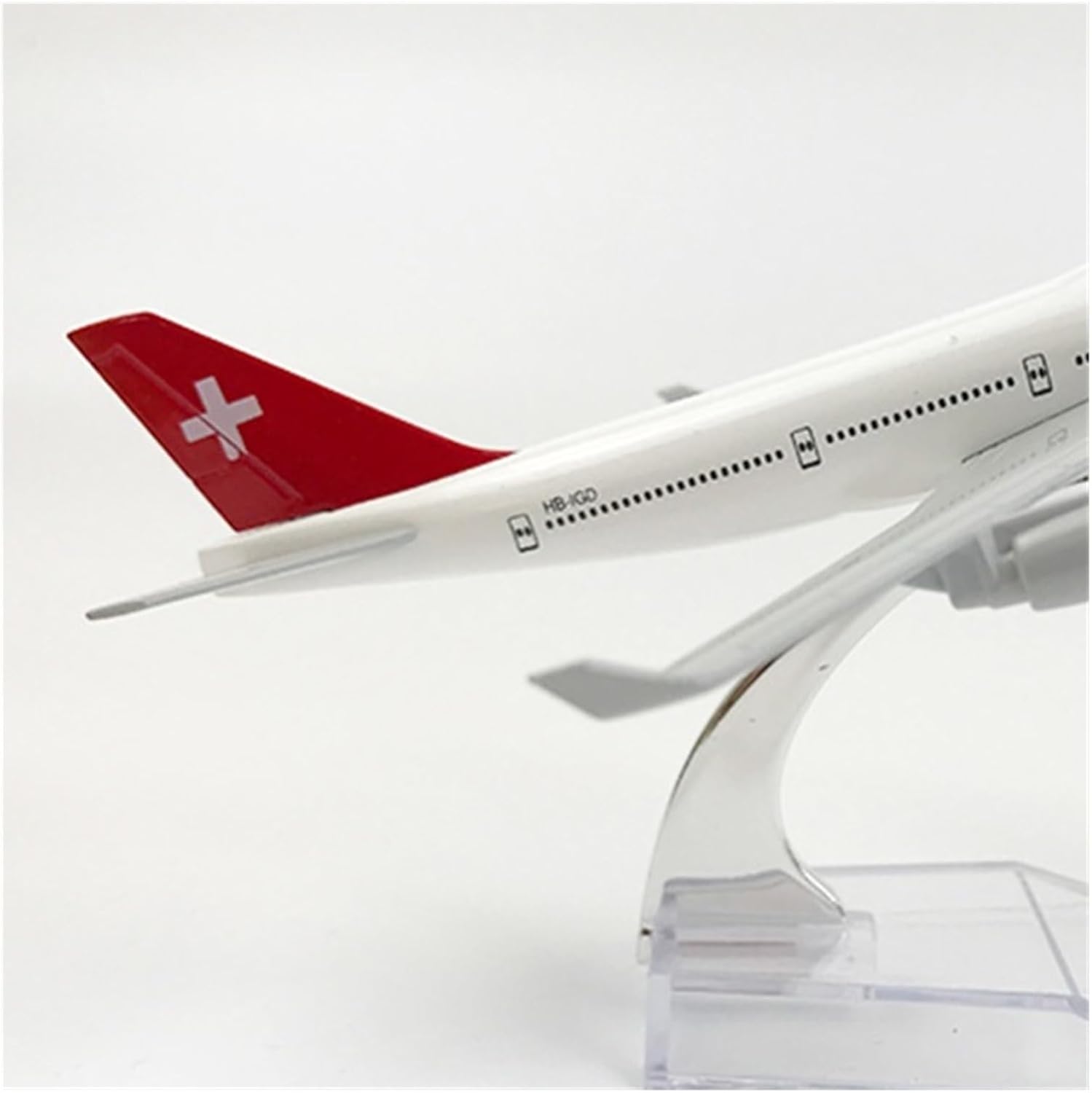 modèle réduit avion jumbo jet swissair