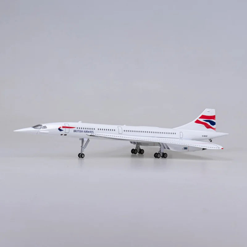 modèle réduit avion supersonique british airways
