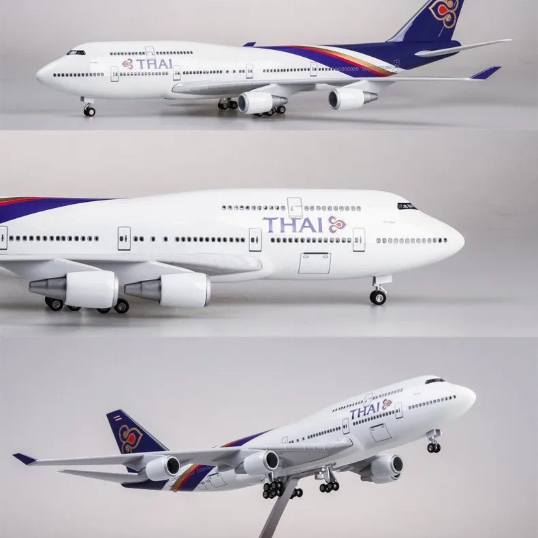 modèle réduit de collection Boeing 747 Thai Airways