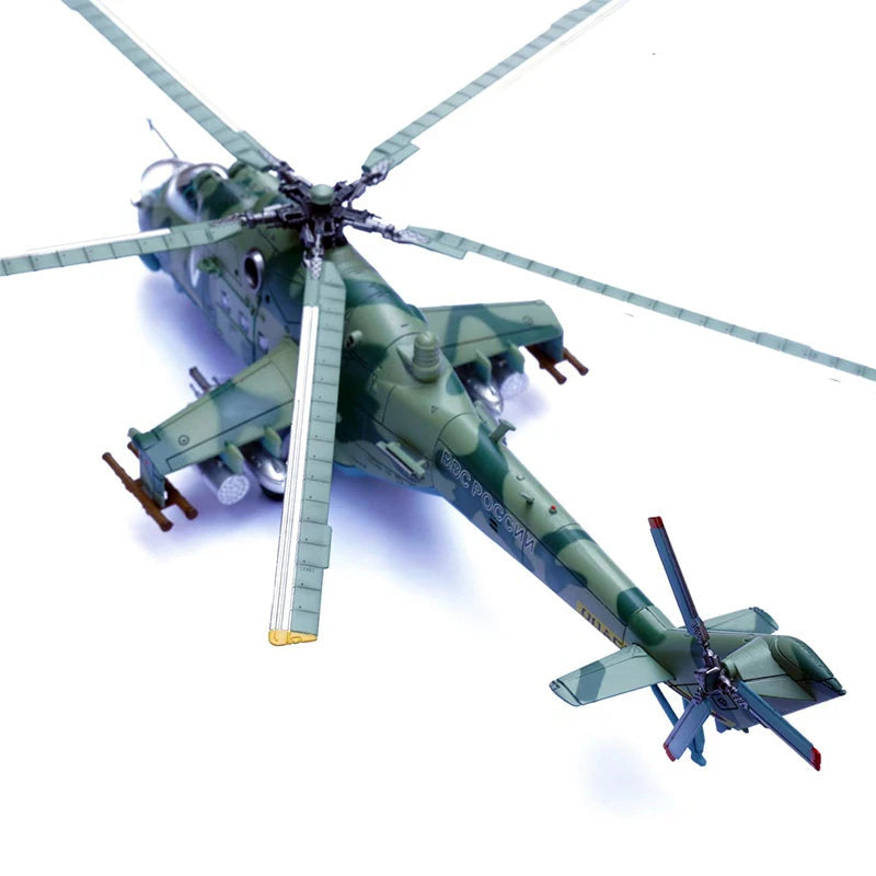 modèle réduit hélicoptère militaire mi-24