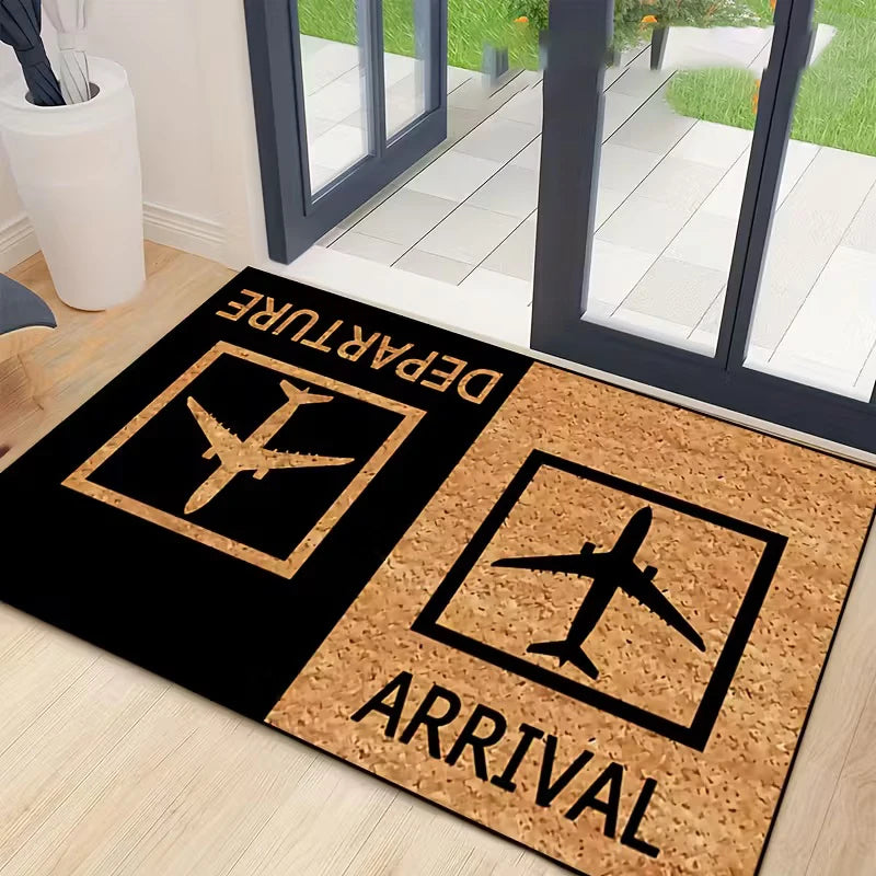 paillasson départs arrivées avion