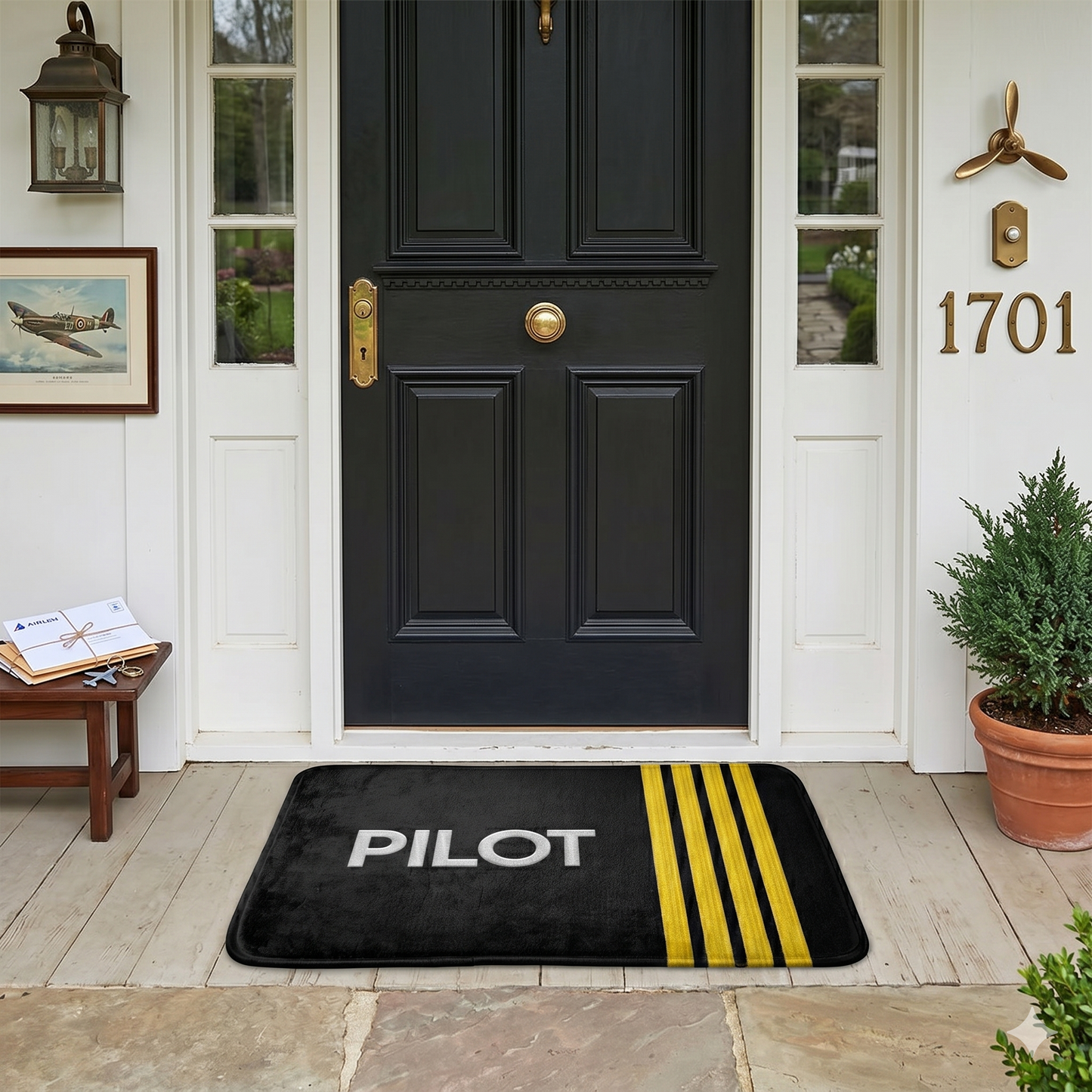 tapis aviation style pilote de ligne