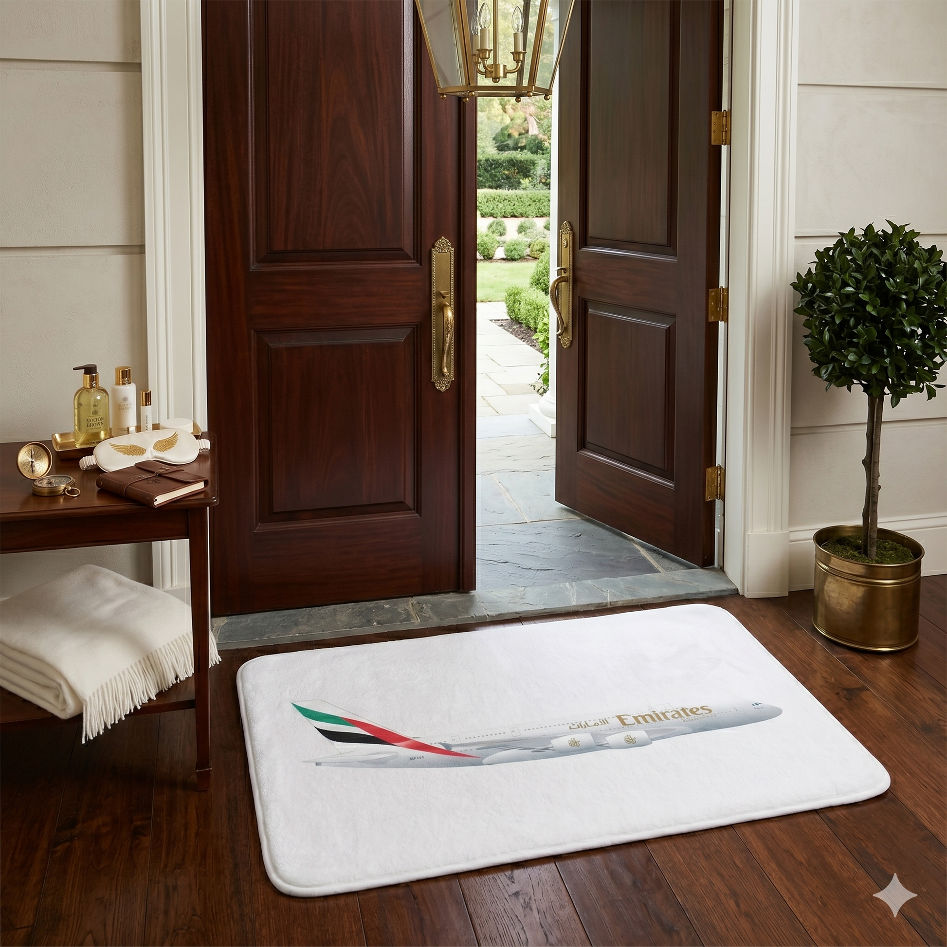 tapis avion de ligne Emirates