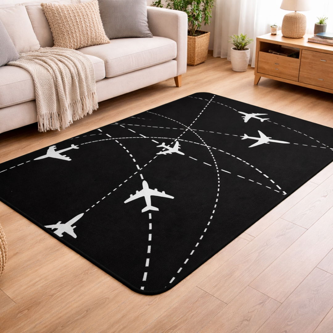tapis avion design moderne