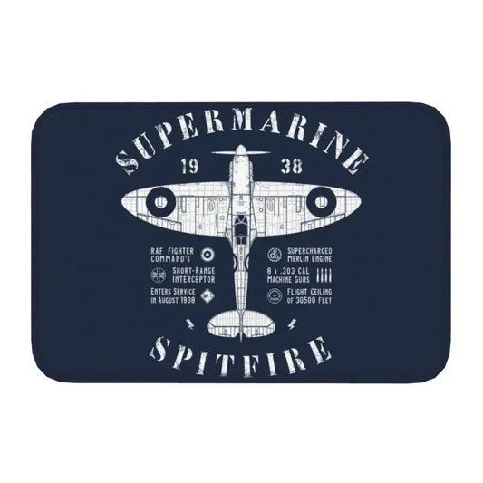 tapis avion spitfire