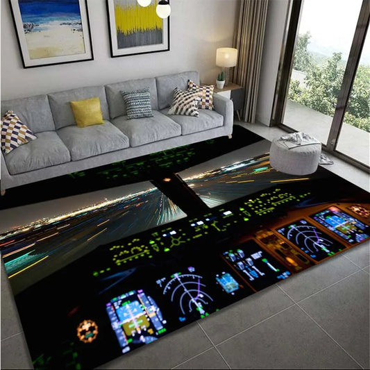 tapis cockpit avion