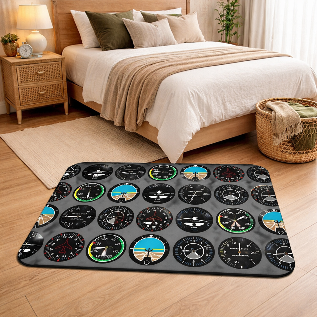 tapis cockpit avion