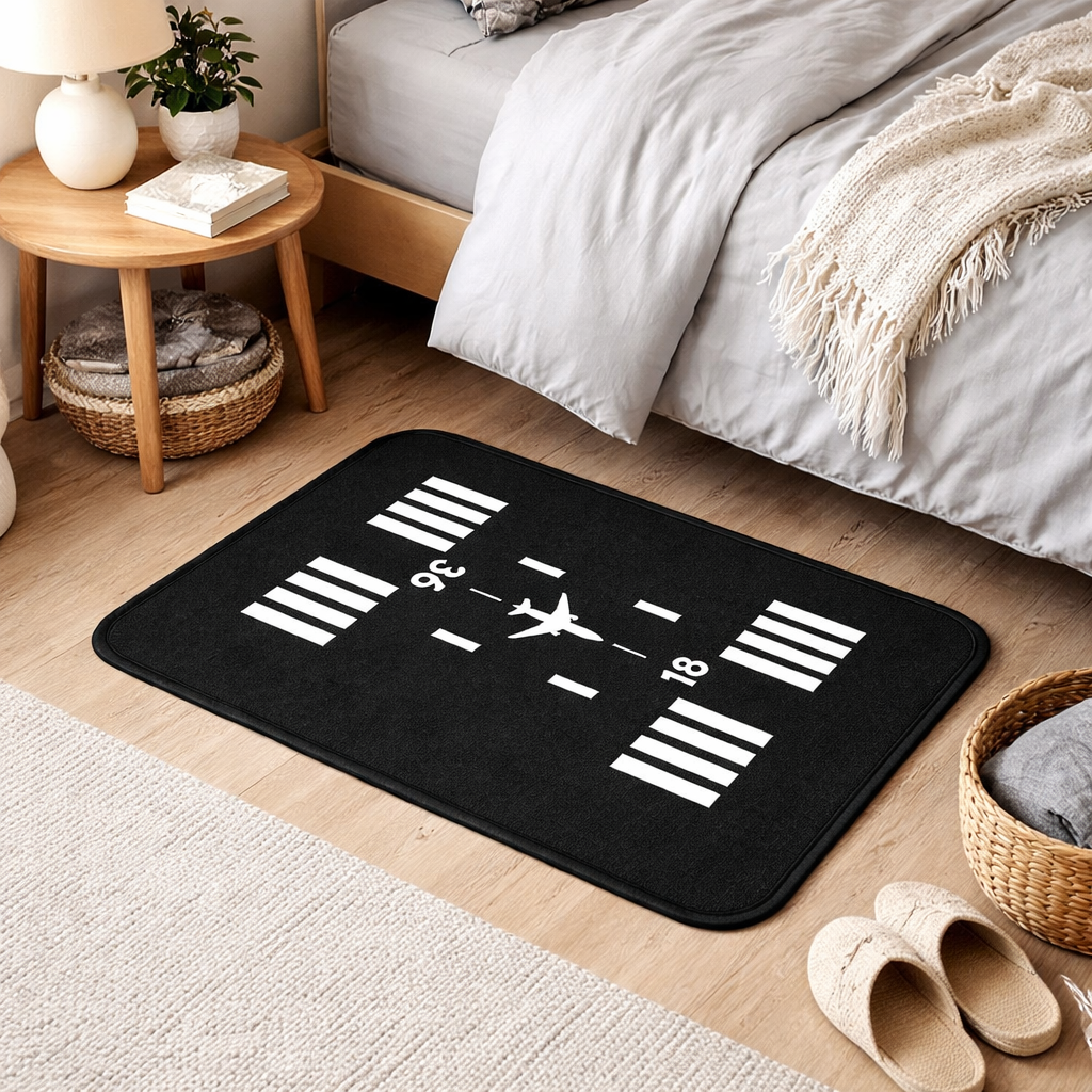 tapis design piste aéroport