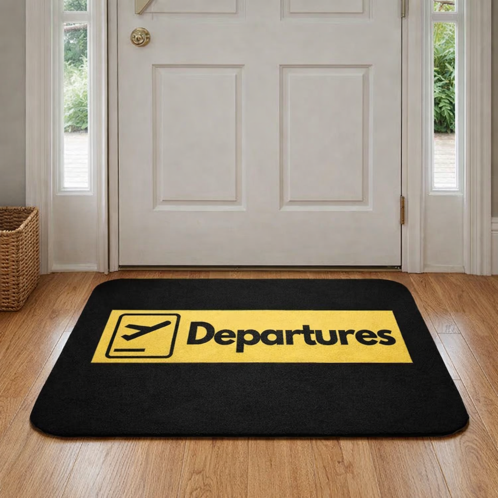 tapis tableau départ aéroport