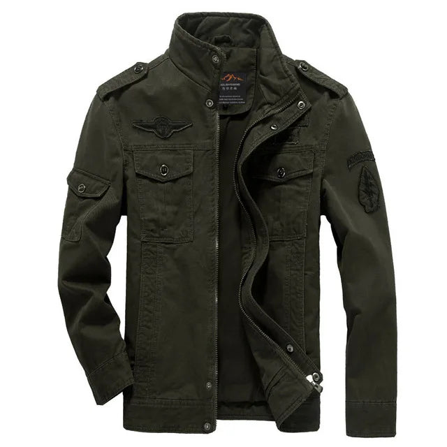 veste aviateur tactical homme kaki