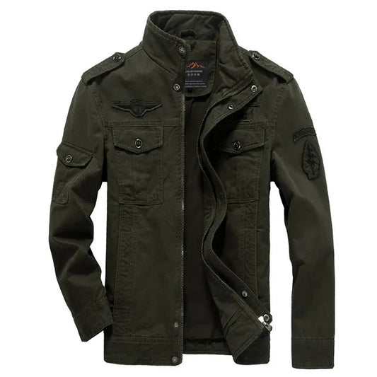veste aviateur tactical homme kaki