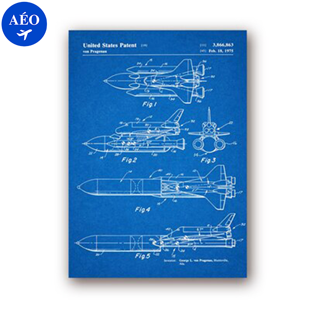 Aéo - Affiche Brevet Navette Spatiale