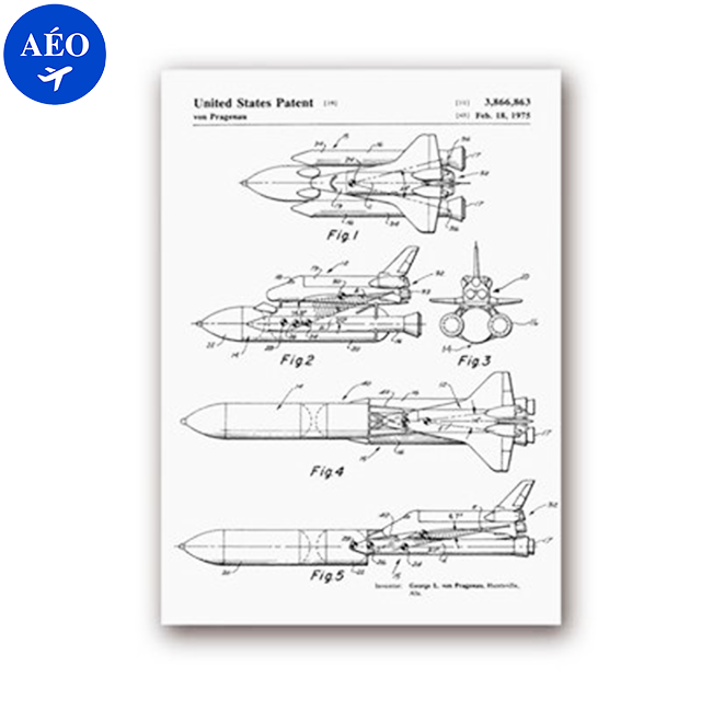 Aéo - Affiche Brevet Navette Spatiale