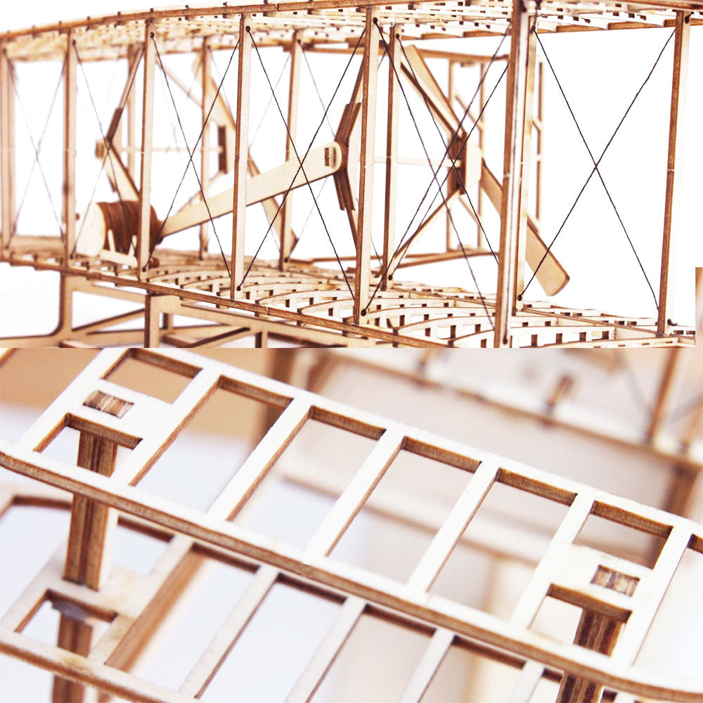 Aéo - Maquette Wright Flyer En Bois