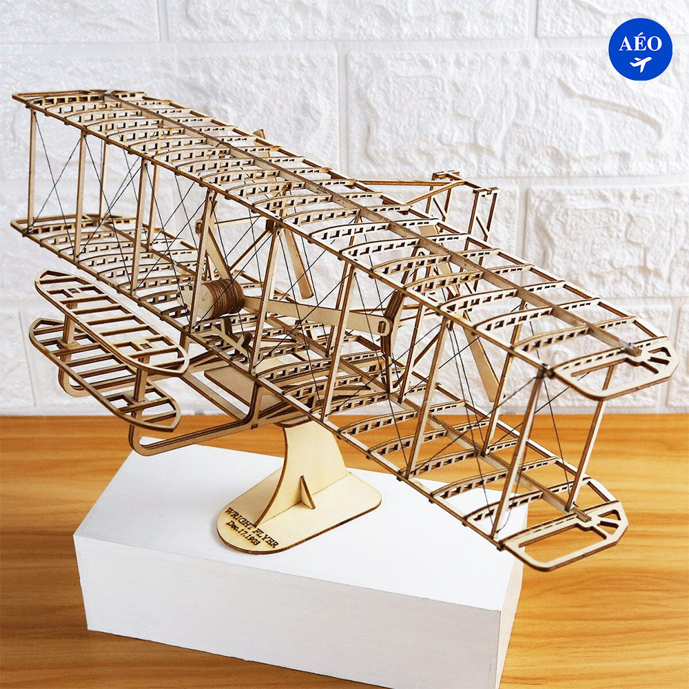 Aéo - Maquette Wright Flyer En Bois