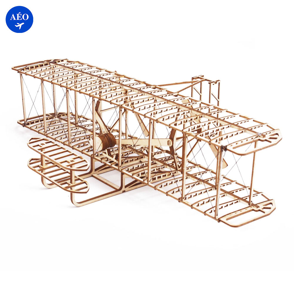 Aéo - Maquette Wright Flyer En Bois