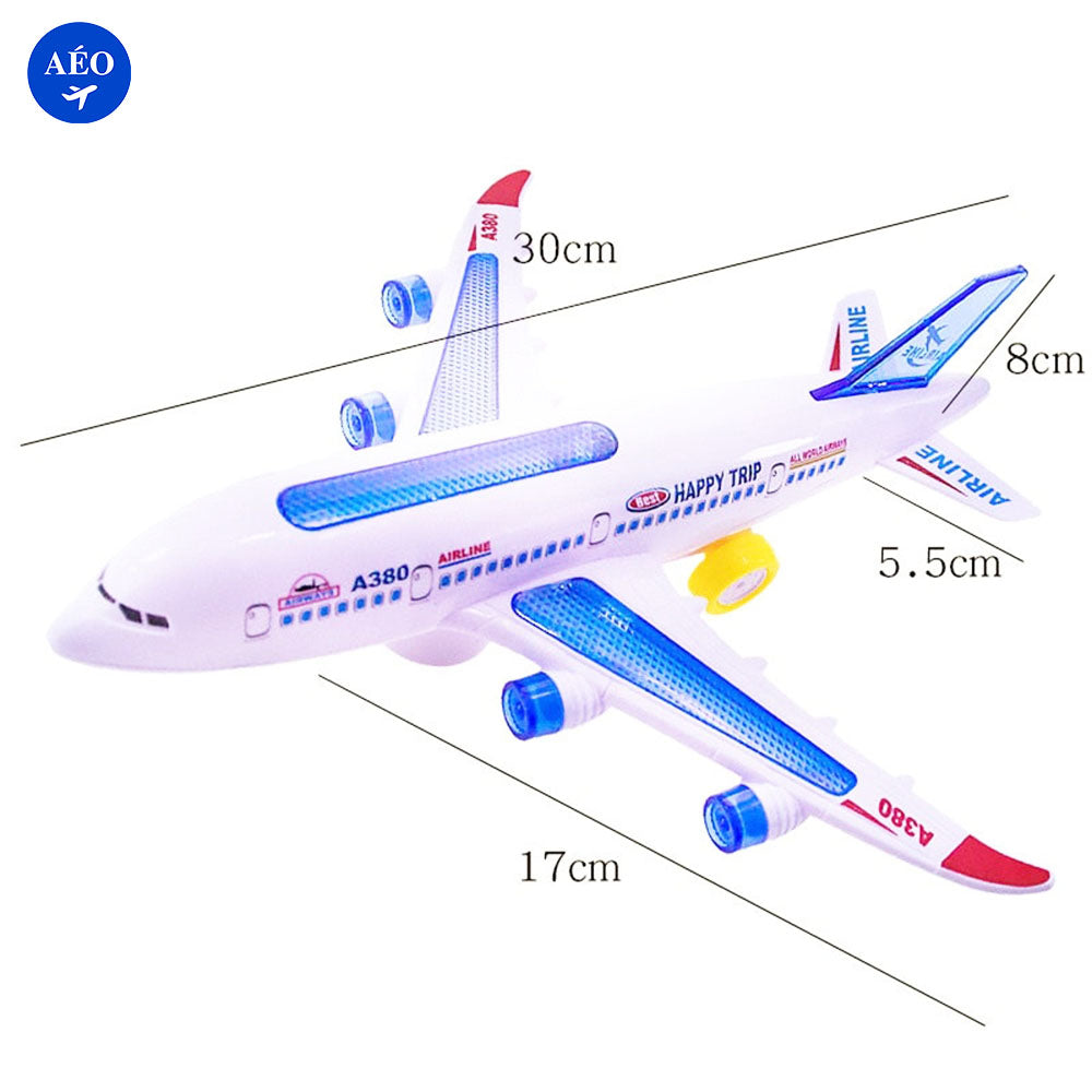 Aéo - Jouet Avion Avec Lumières LED