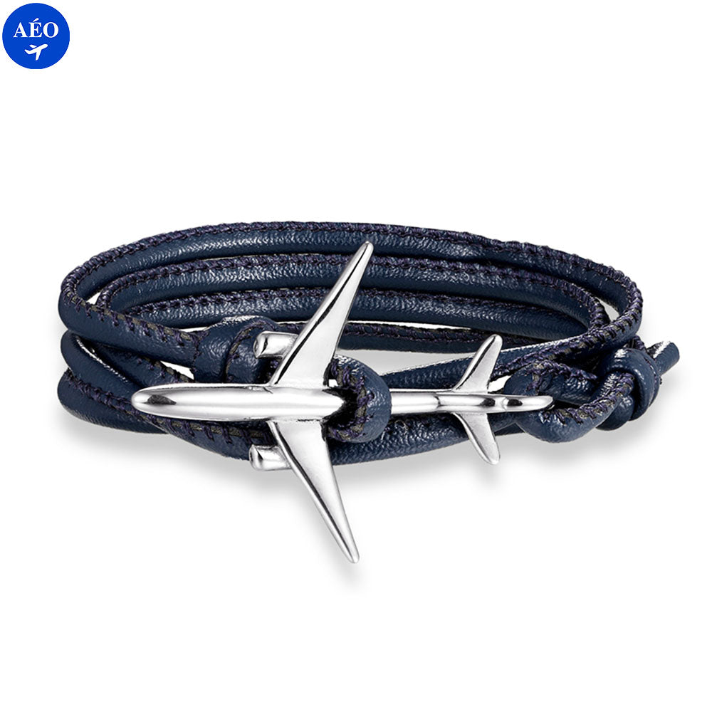 Aéo - Bracelet Aviateur En Cuir