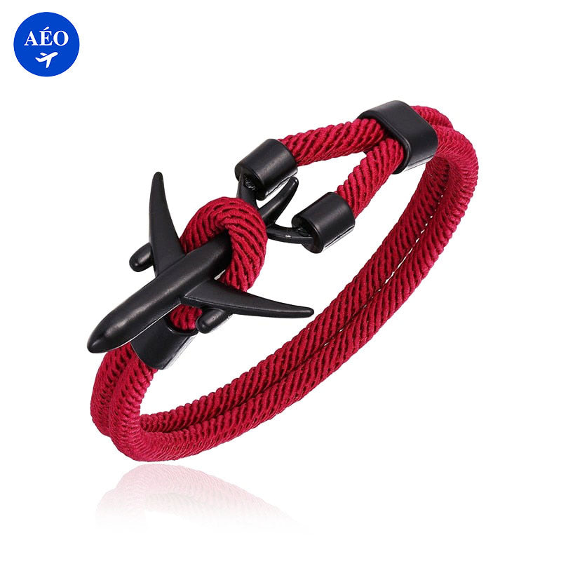 Aéo - Bracelet Cordon Avion