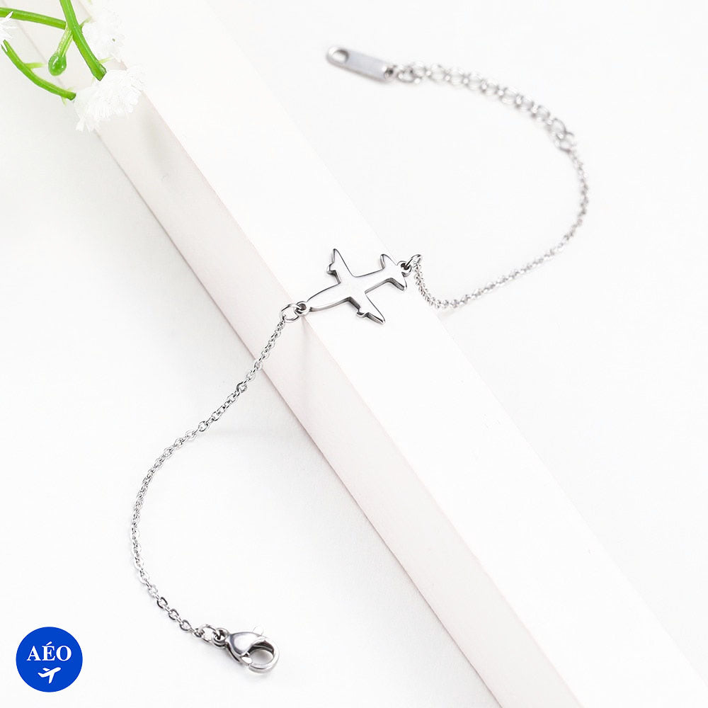 Aéo - Bracelet Avion Pour Femme