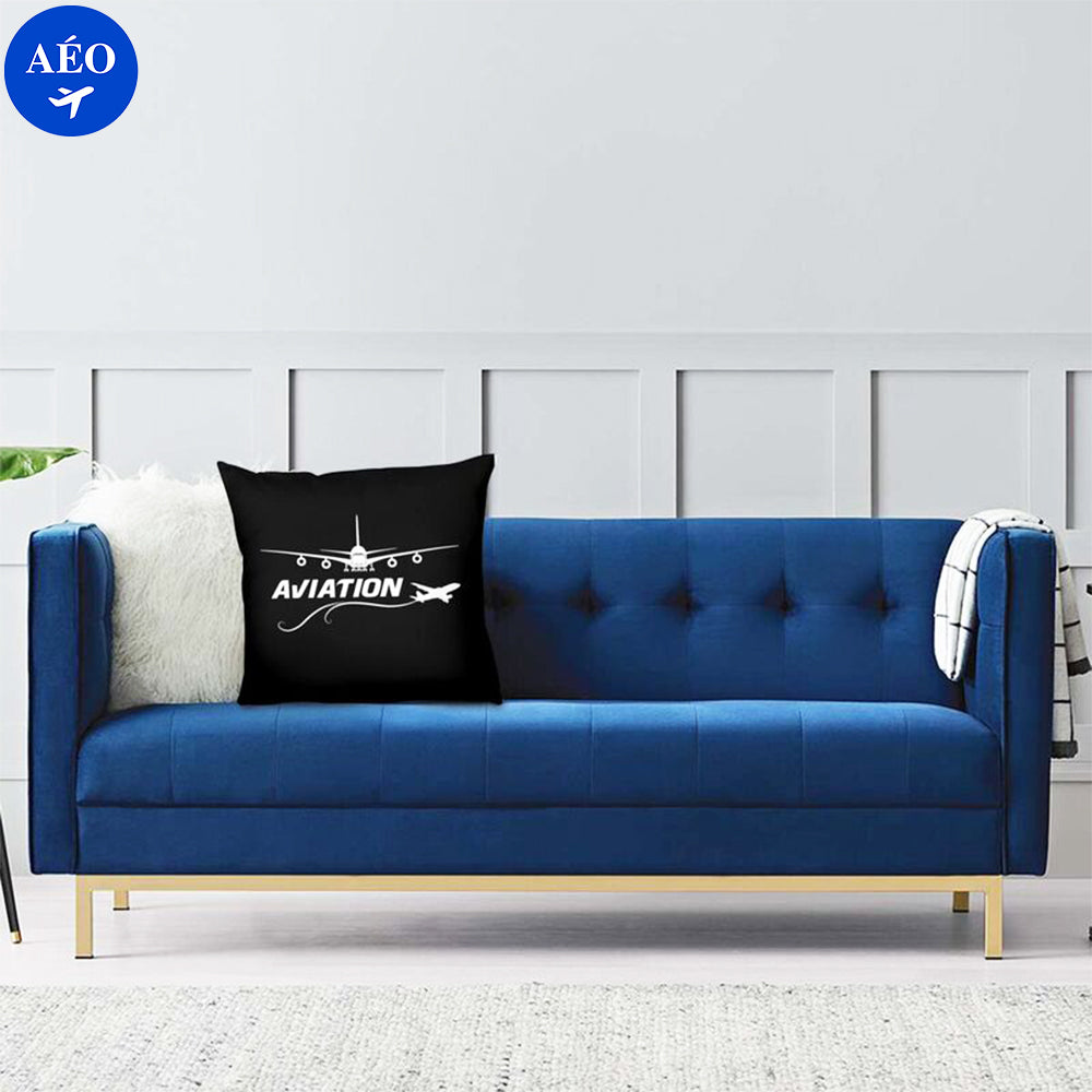 Aéo - Housse De Coussin Aviation Lover