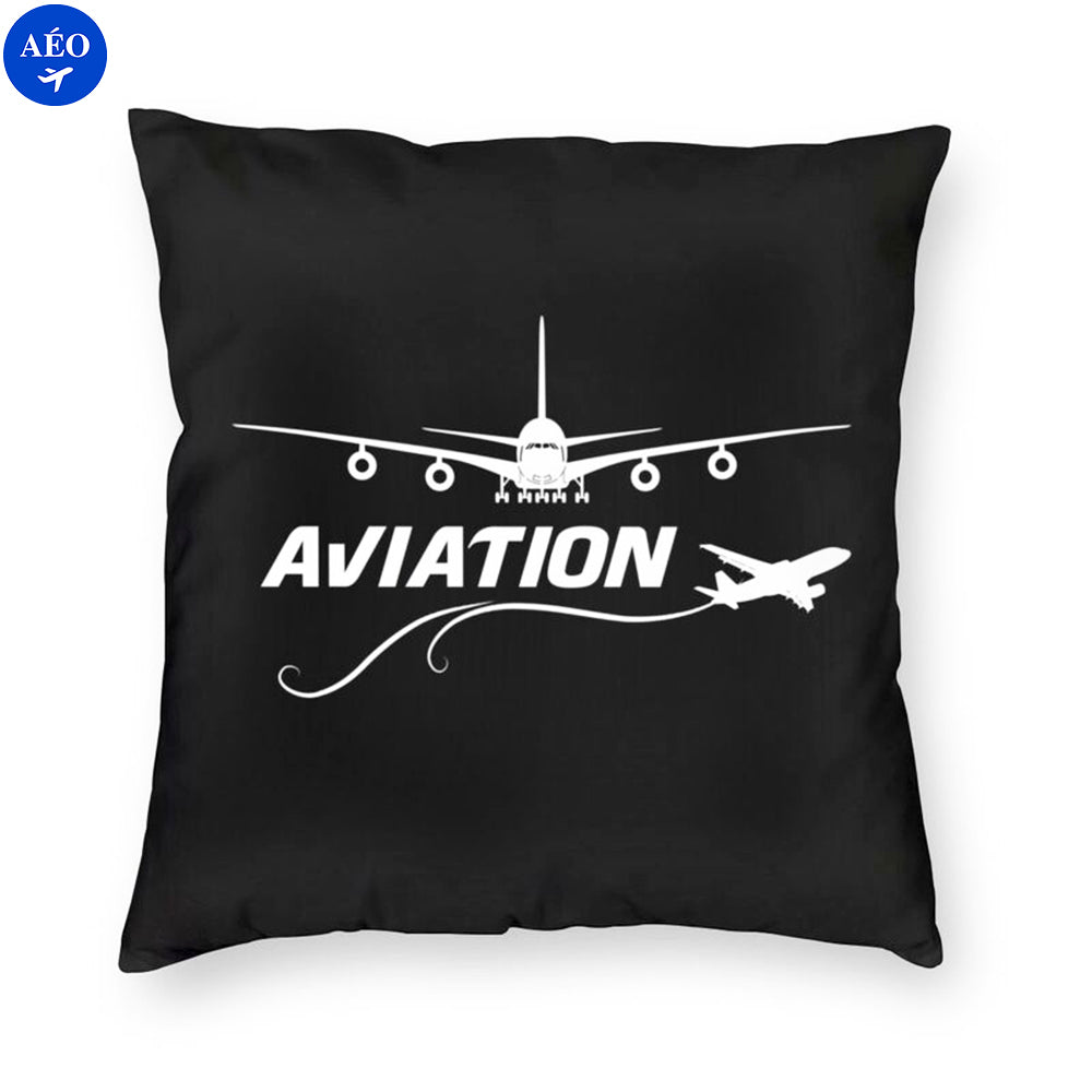 Aéo - Housse De Coussin Aviation Lover