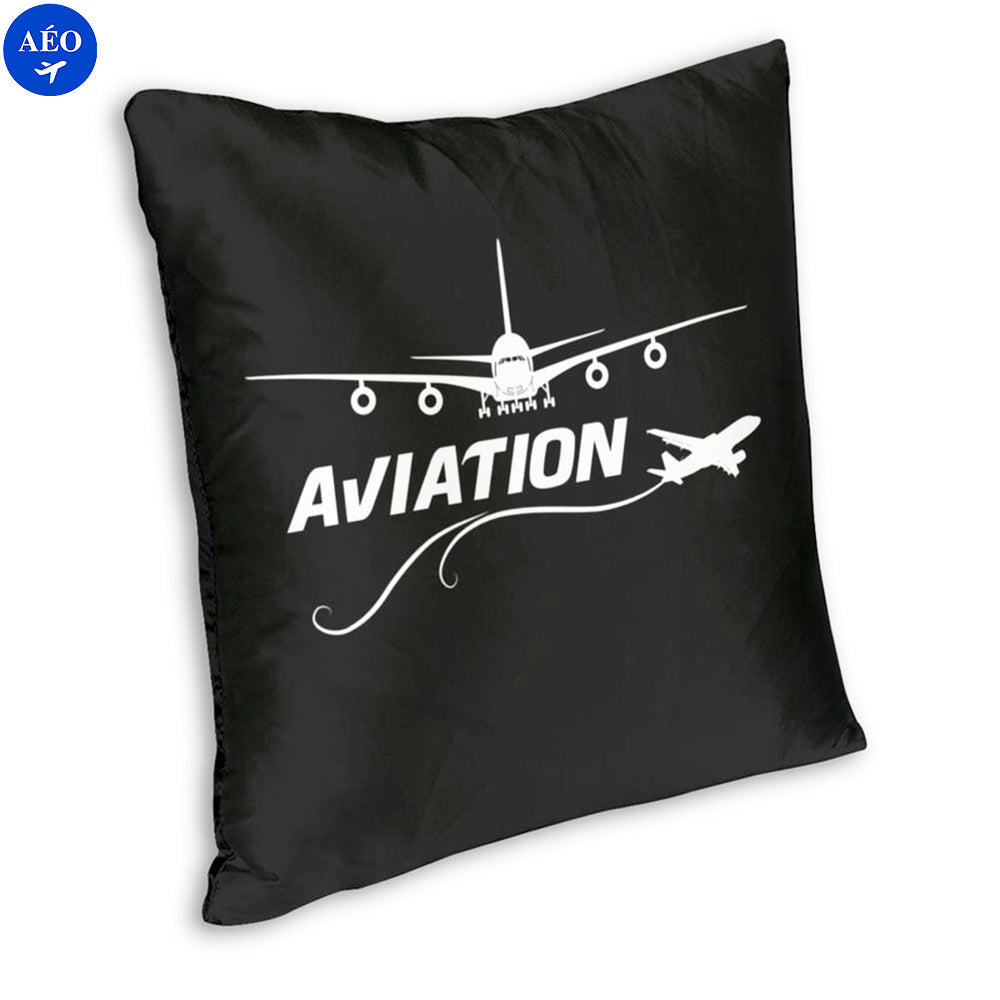 Aéo - Housse De Coussin Aviation Lover