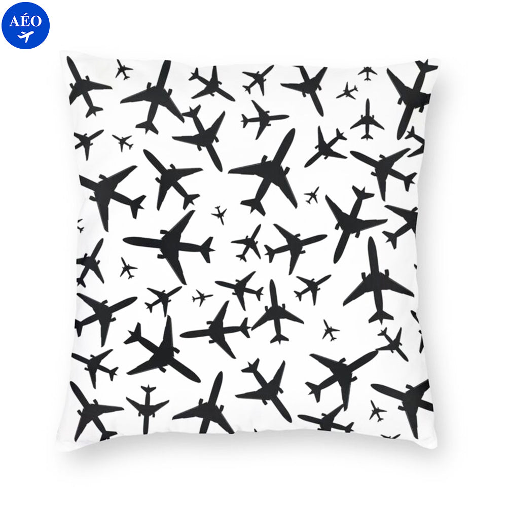 Aéo - Housse De Coussin Motif Avion