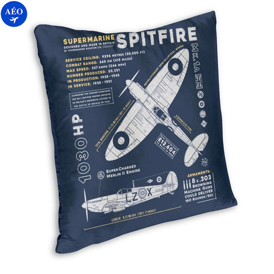 Aéo - Housse De Coussin Spitfire