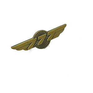 Aéo - Badge Pilote Avion Vintage